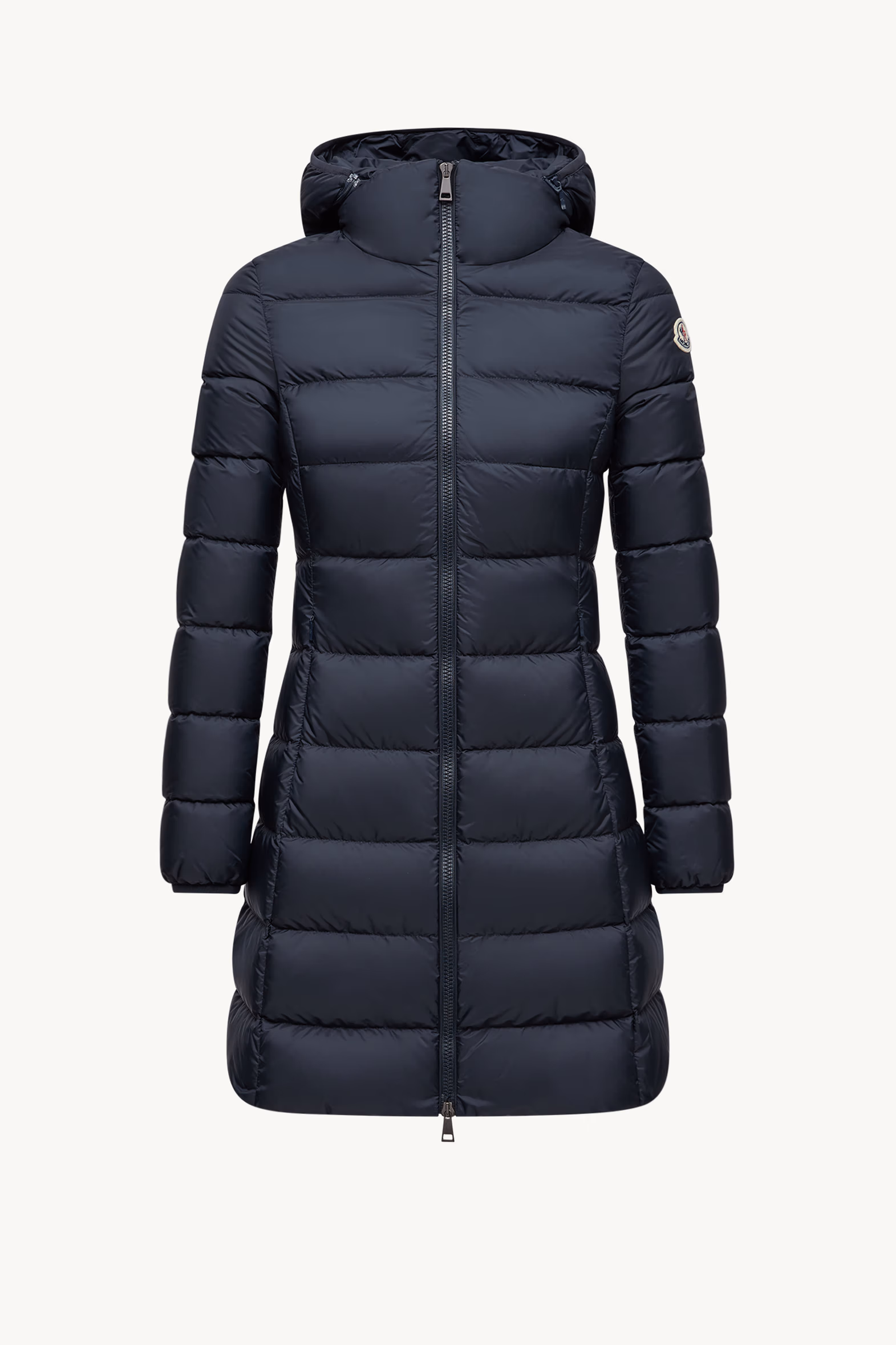 Doudoune longue à capuche Gie Femmes Bleu Nuit Moncler 2